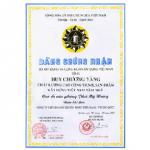 VIETNAM CONSTRUCTION PROJECT QUALITY GOLD AWARD IN 2004 (PHU MY HUNG OFFICE BUILDING)